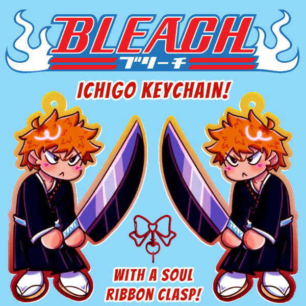 Ichigo Kurosaki Keychain
