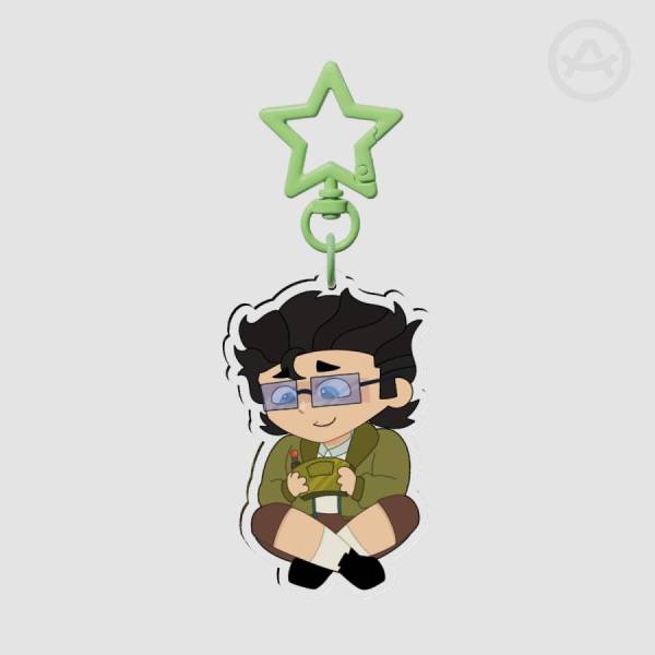 Spencer Lawrence acrylic keychain