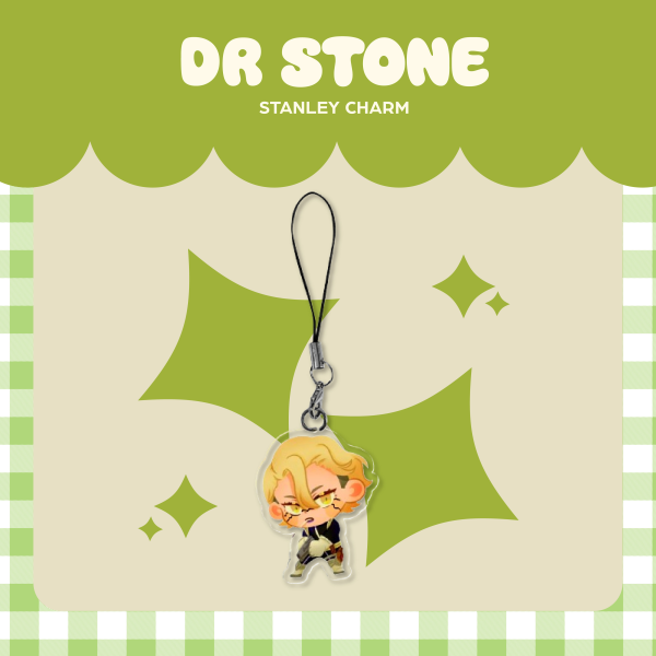 dr stone stanley acrylic charm