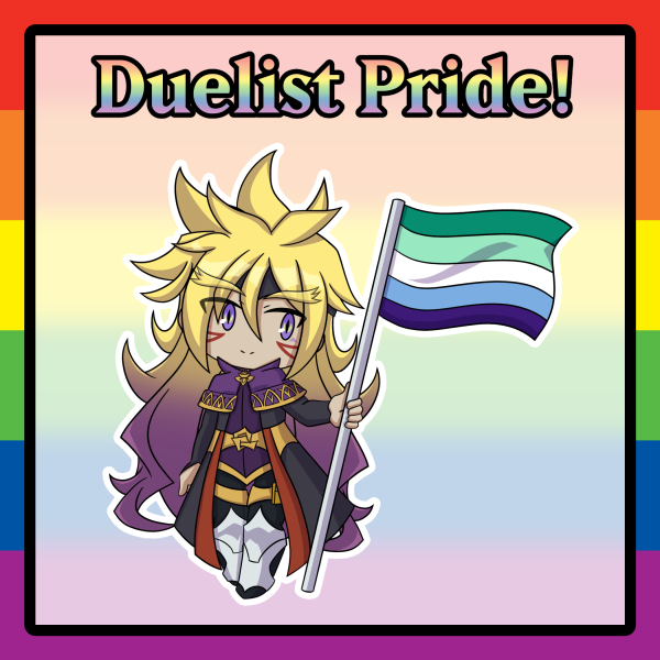 [YGO GO RUSH!!] Zuwijo Gay Pride Sticker