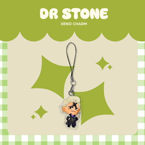 dr stone xeno acrylic charm