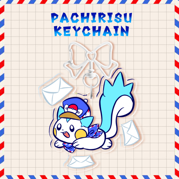 Pachirisu Acrylic Keychain