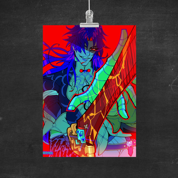 Blade - Touch - Honkai Star Rail Print A4