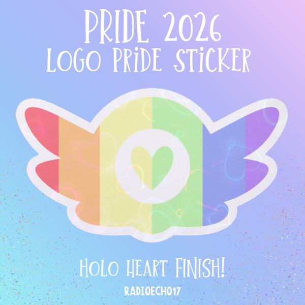 Hazbin Hotel Logo Pride Sticker