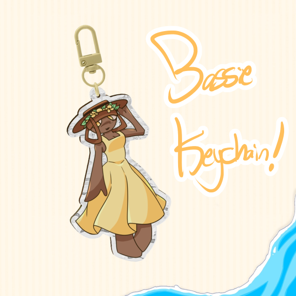 Bassie ripple keychain