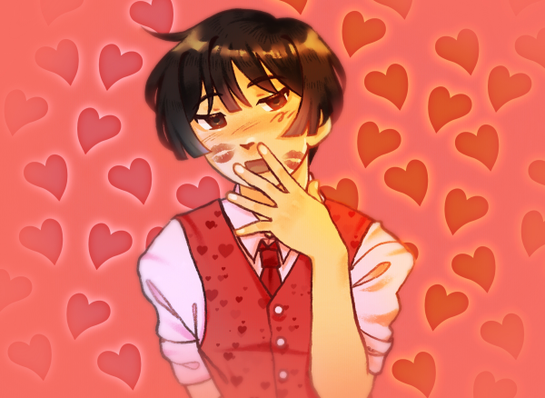 (Hetalia) japan valentines day art print