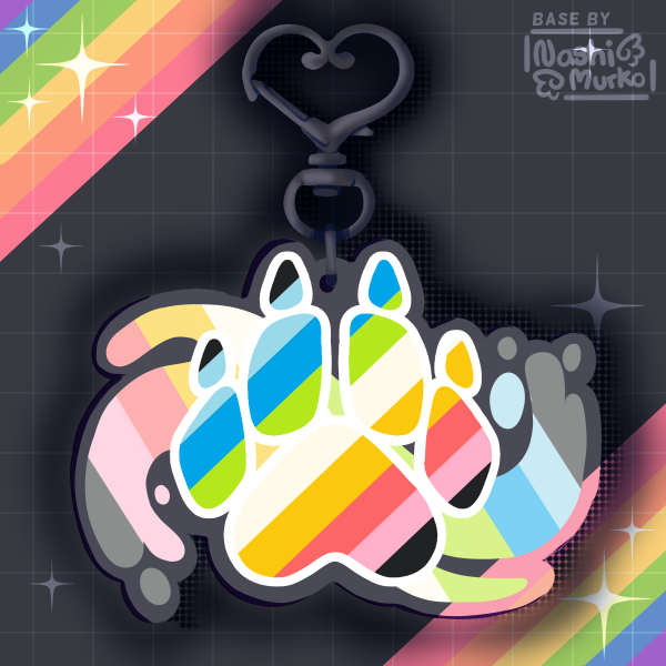 Queer Furry Pride Paw