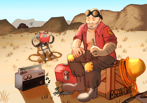 engineer print poster