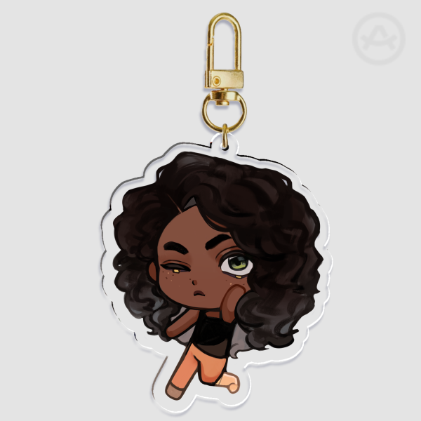 Mel Clear Acrylic Keychains