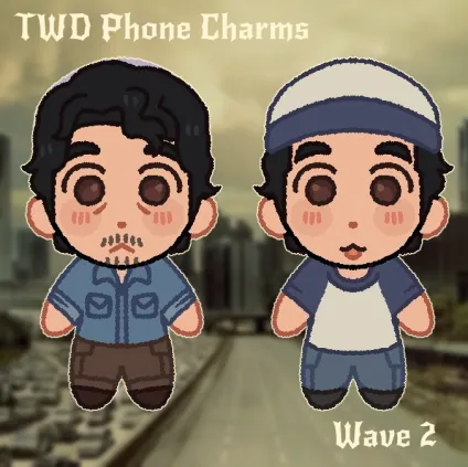 Glenn Rhee Phone Charm