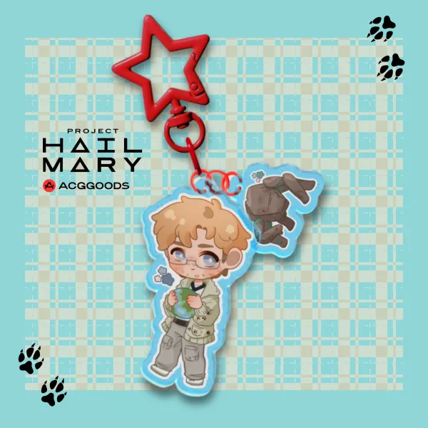 [ Project Hail Mary ] Grace and Rocky acrylic 2-piece keychain