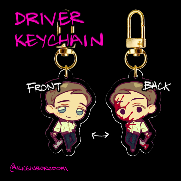 Driver Clear Acrylic Keychain | Drive (2011)