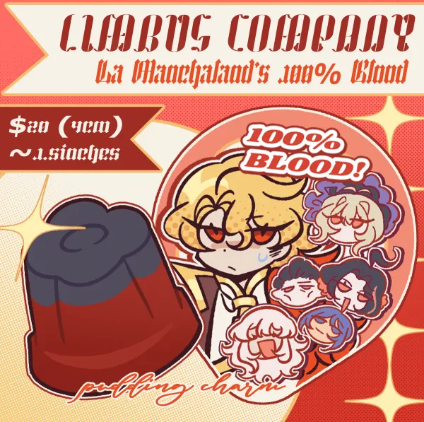 【Limbus Company】La Manchaland's 100% Blood Pudding Charm!