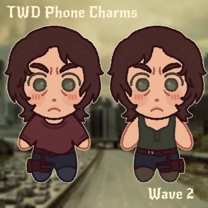 Maggie Rhee Phone Charm