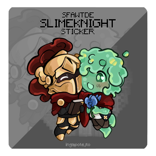[ SFAWTDE ] slimeknight sticker