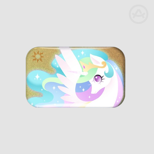 Princess Celestia | Holographic Rectangular Badge