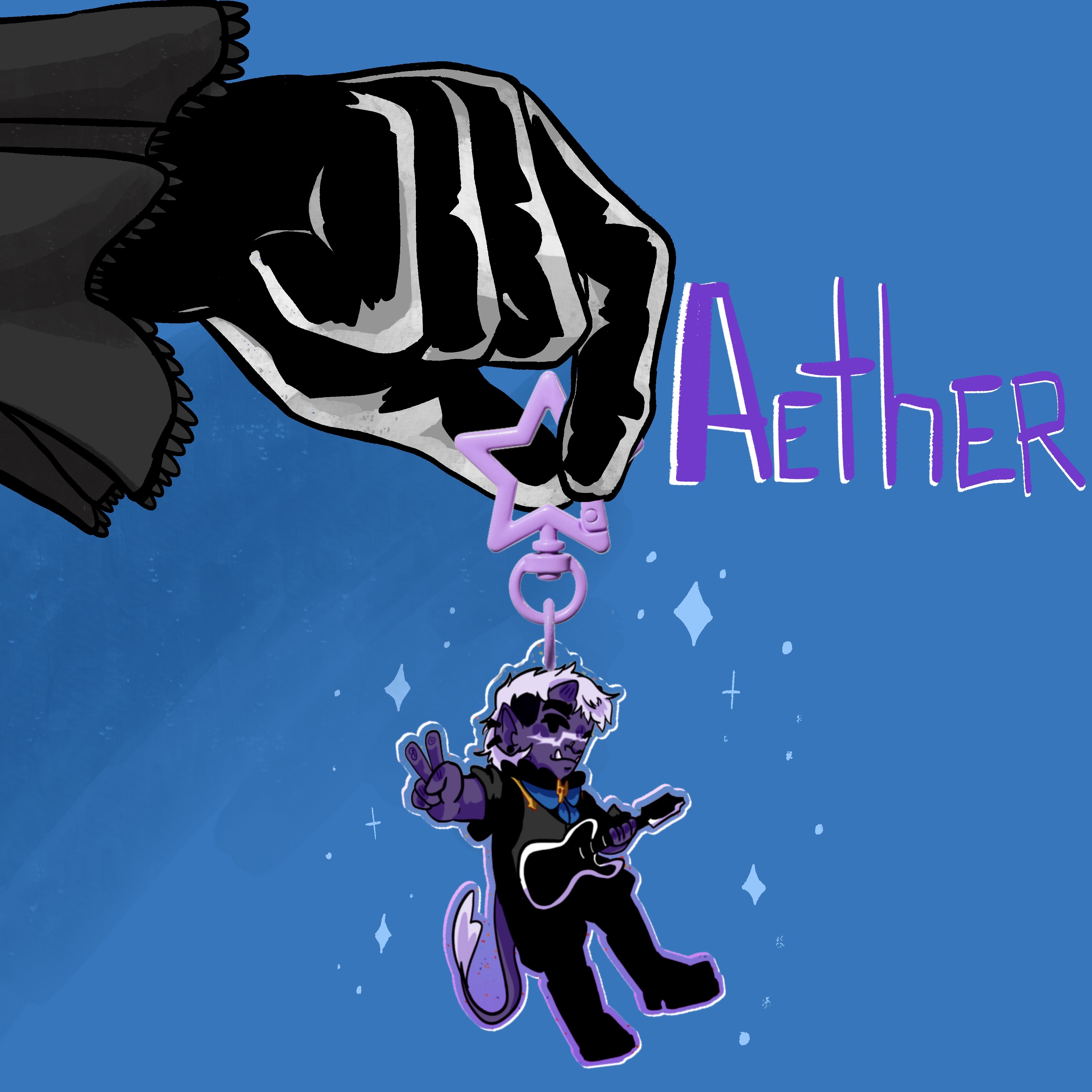 Aether Acrylic Keychain