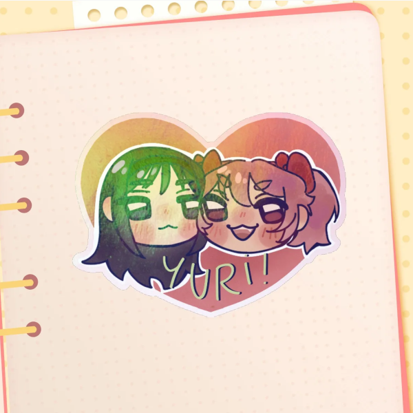 Madoka and Homura sticker
