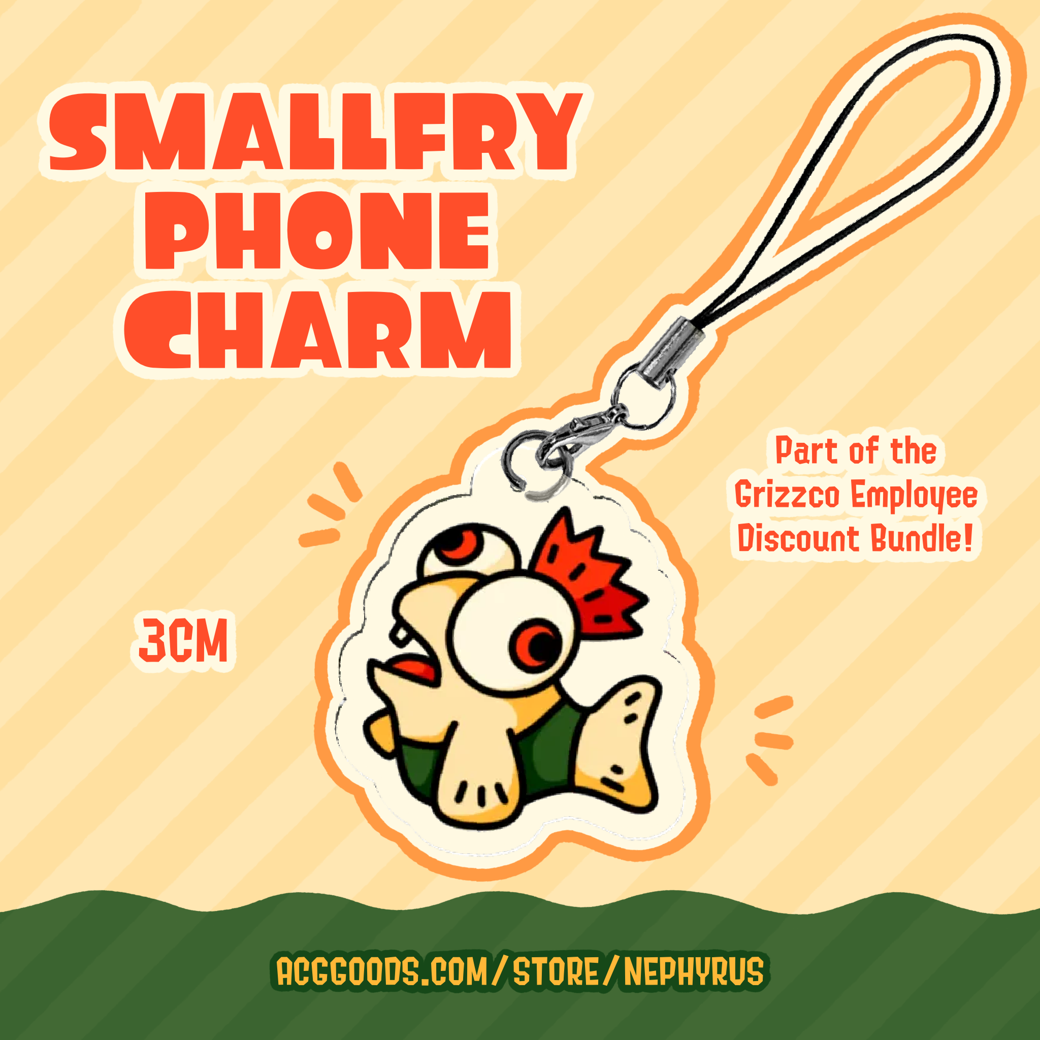 Smallfry Phone Charm