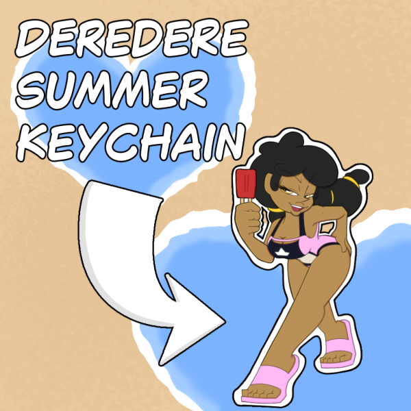 Summer Sweet Tsun | DereDere Summer Keychain