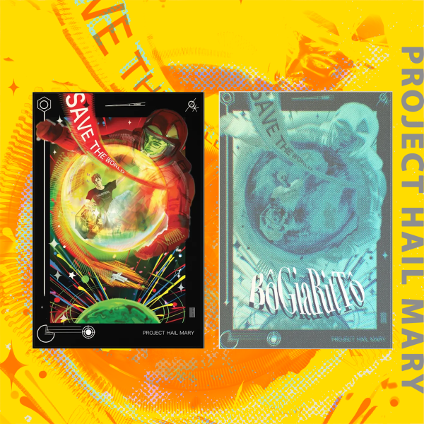 A6 Postcards _ PROJECT HAIL MARY _ GRACE AND ROCKY