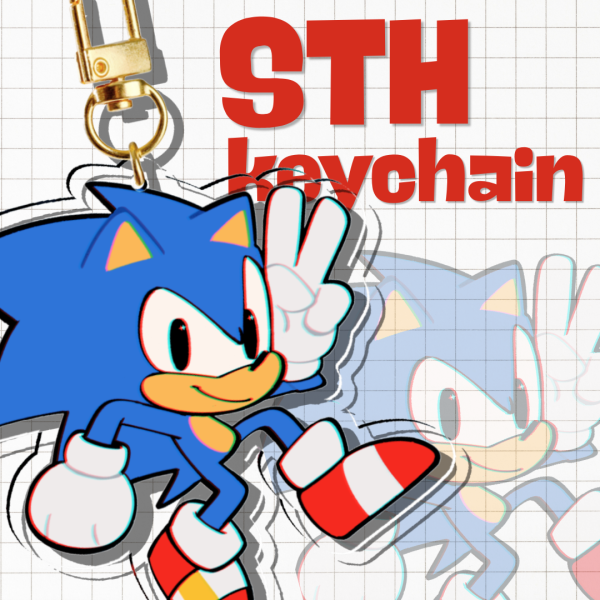 STH || Sonic Keychain