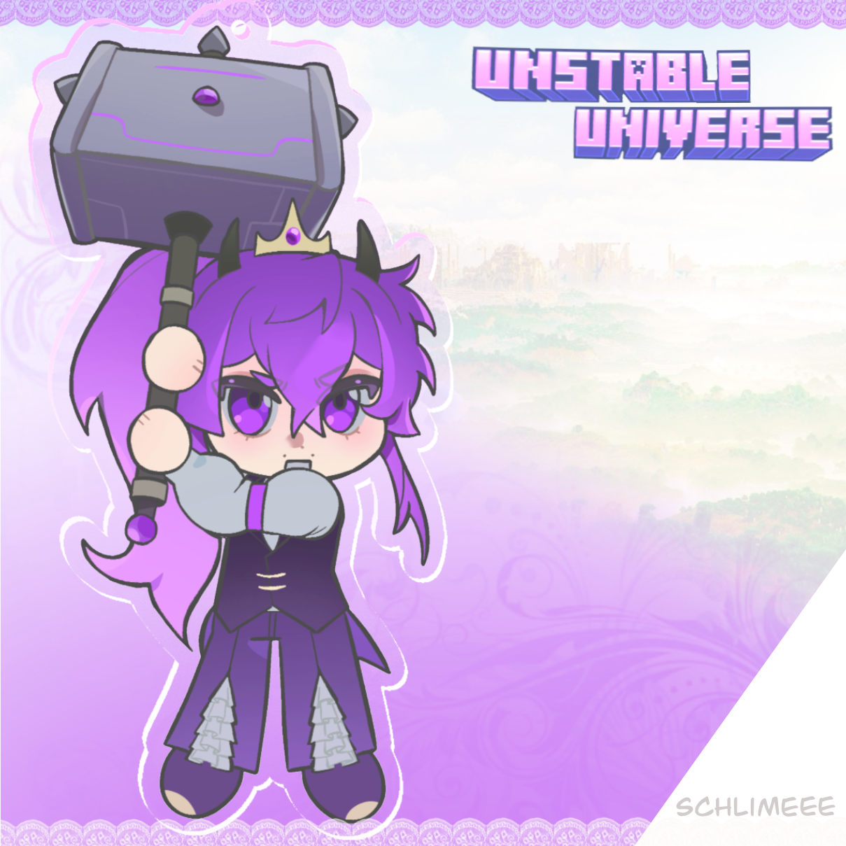 Wemmbu Acrylic Keychain