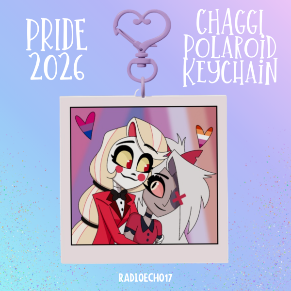 Chaggi Pride Polaroid Keychain