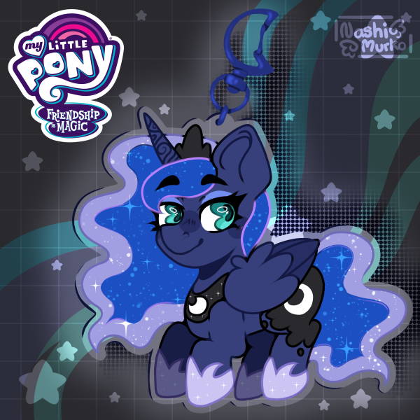 Princess Luna MLP Keychain