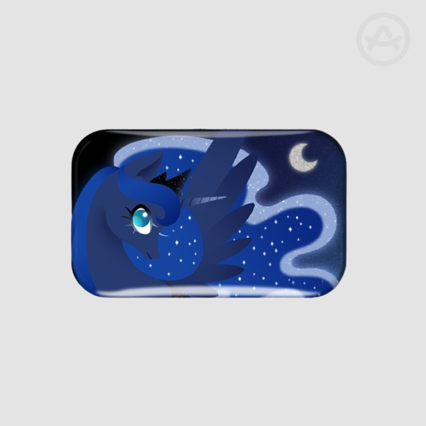 Princess Luna | Holographic Rectangular Badge