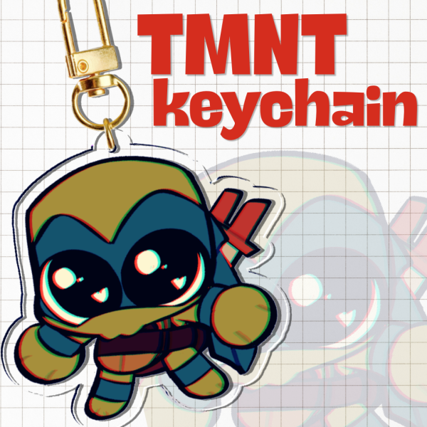 Mutant Turtles || Leo Keychain