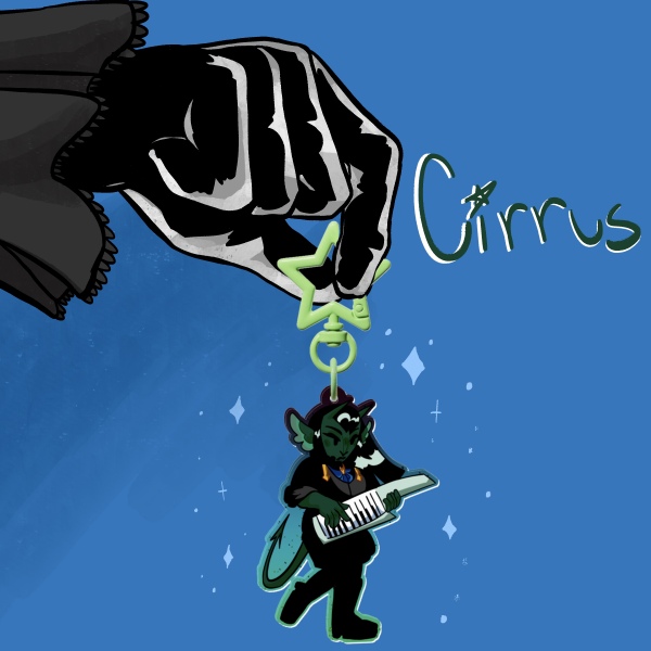 Cirrus Acrylic Keychain
