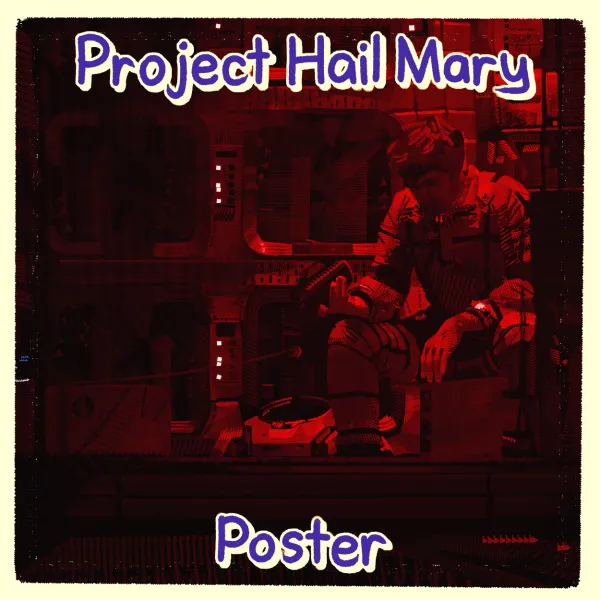 Project Hail Mary - Taumoeba Leak Poster
