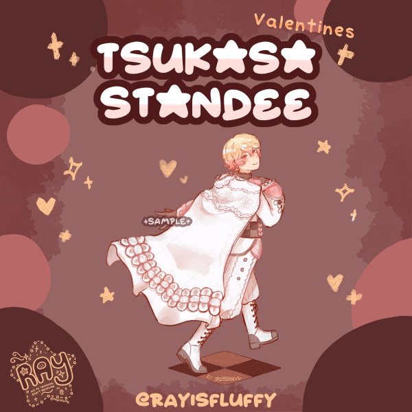 Valentines Tsukasa Standee