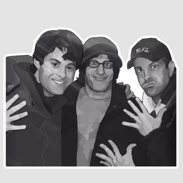 Hader, Samberg & Sudeikis - SNL Sticker