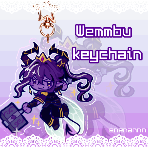 Wemmbu Acrylic Keychain