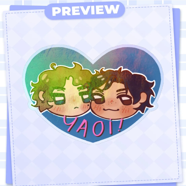 Heated Rivalry sticker