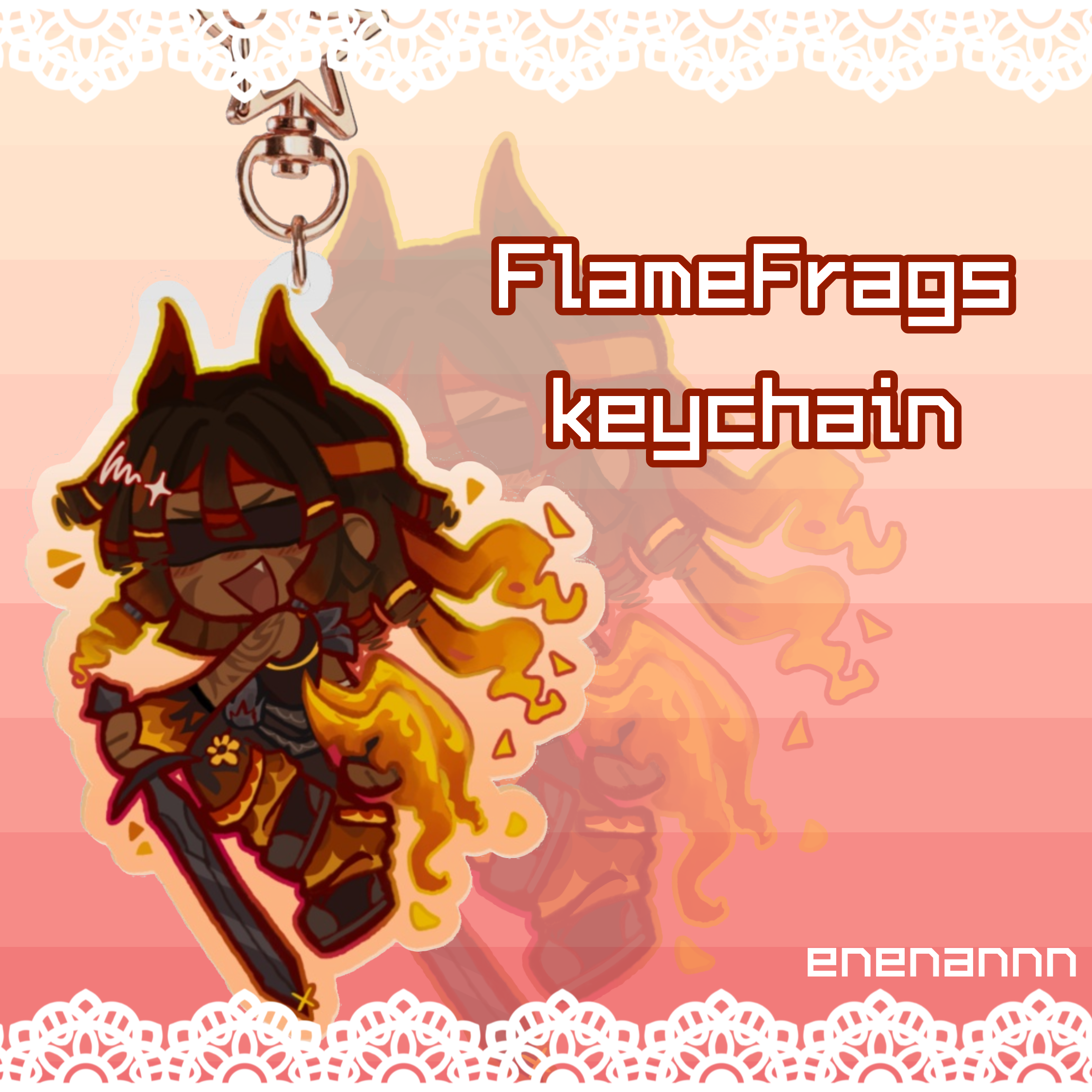 FlameFrags Acrylic Keychain