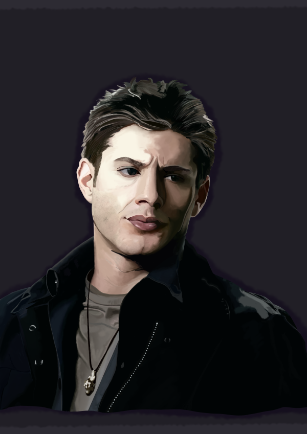 Dean Winchester A4 poster