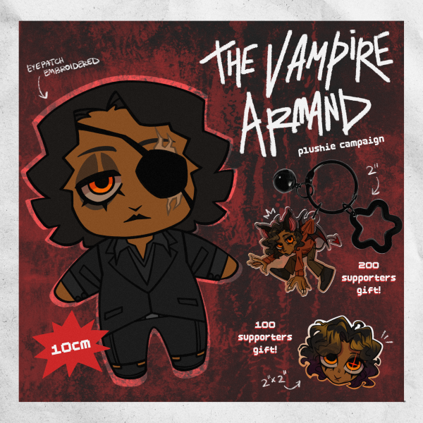 Eyepatch Armand Plushie