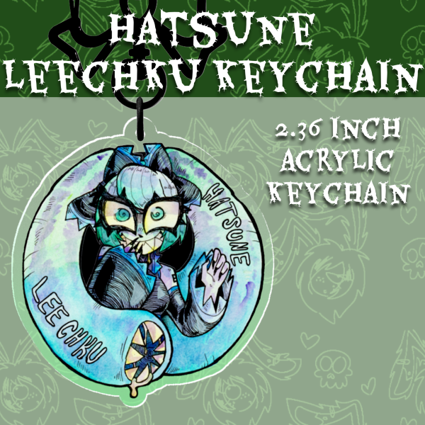 Hatsune Leechku Keychain