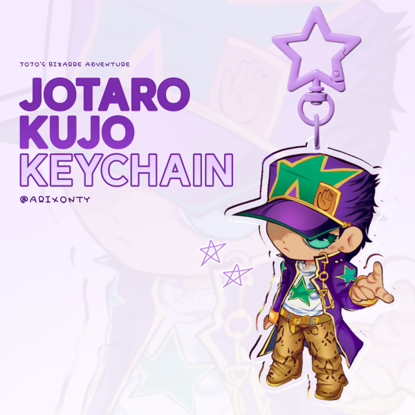 Jotaro Kujo Acrylic Keychain