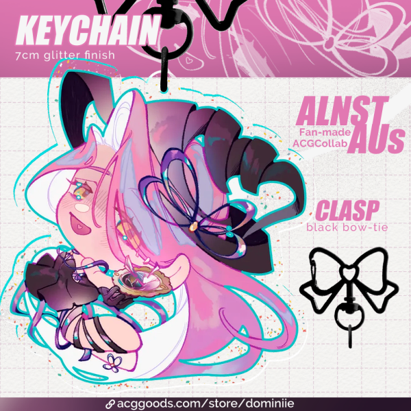 ALNST AUs - Magical girl Mizi 𐙚 7cm Acrylic Keychain