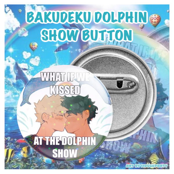 MHA | Bakudeku Dolphin Show Badge