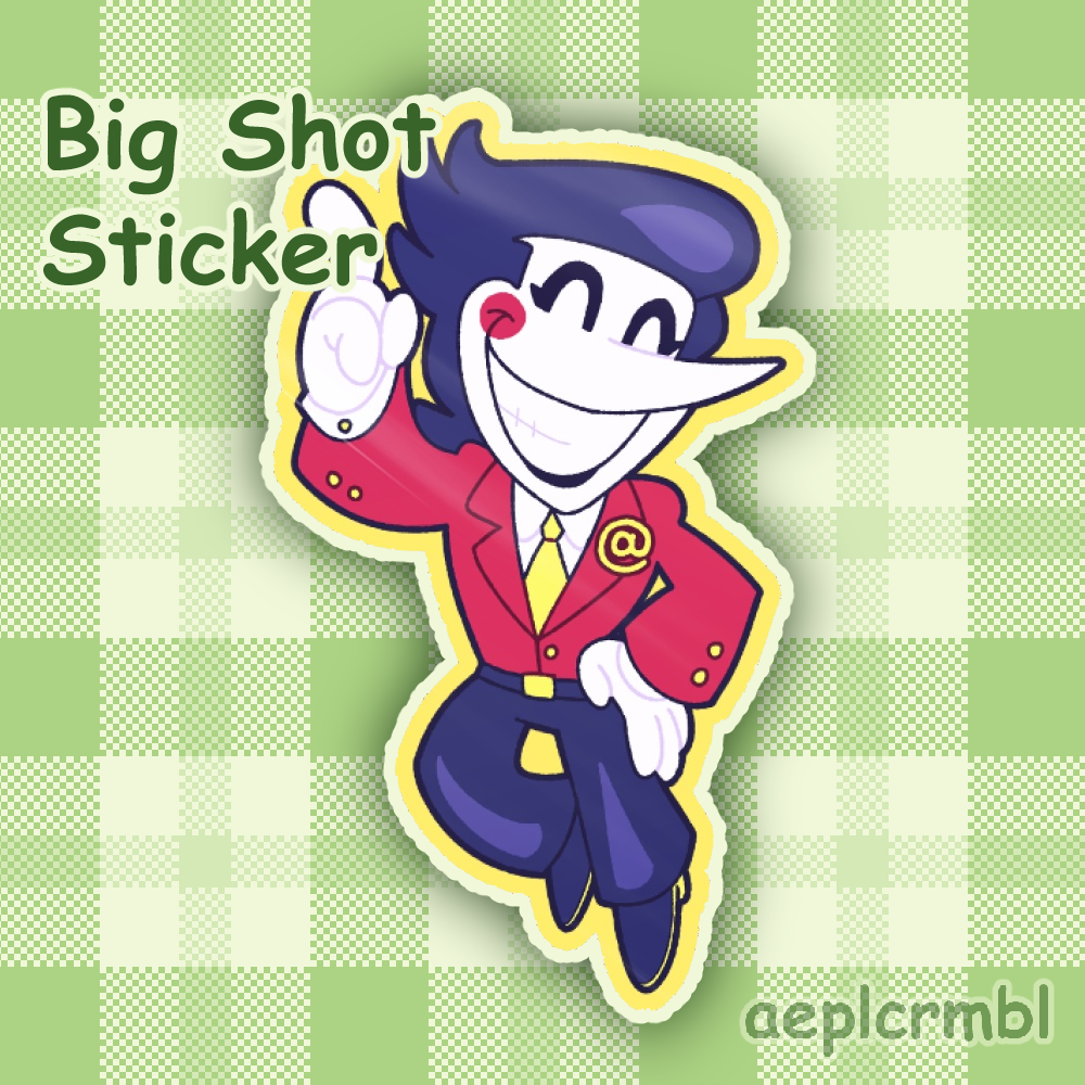 'Big Shot' Spamton Sticker