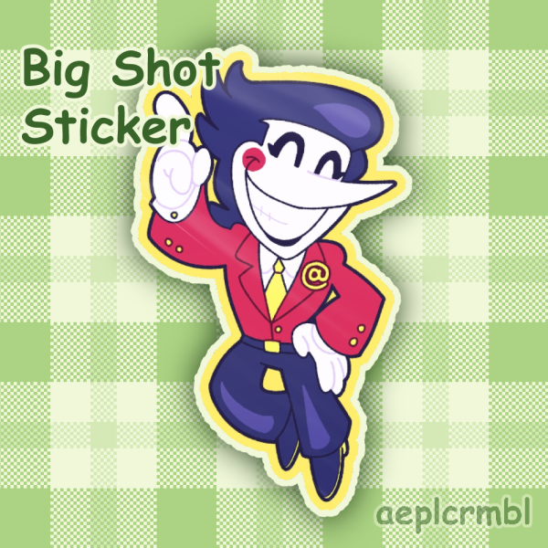 'Big Shot' Spamton Sticker