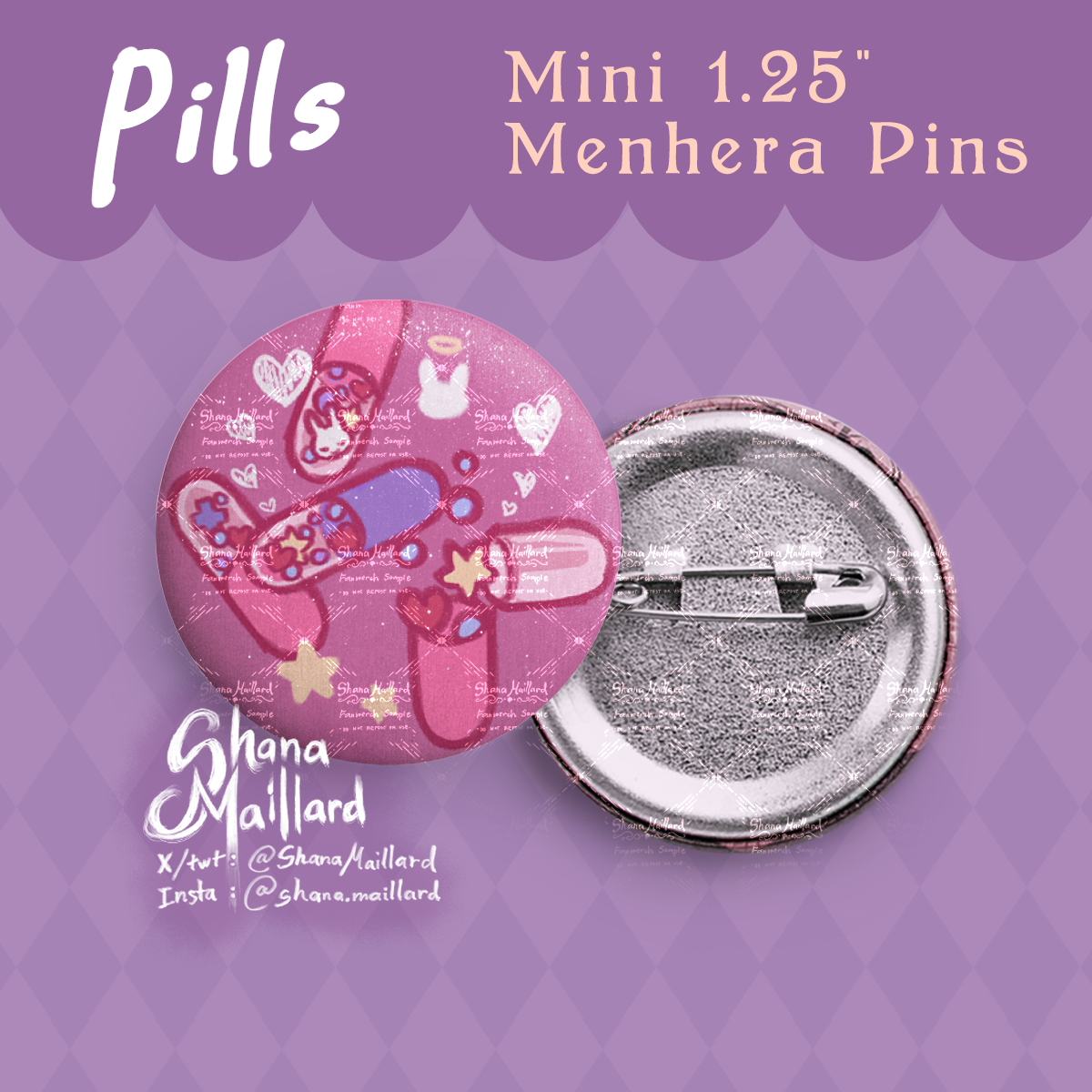 Pills || Menhera Themed Pin