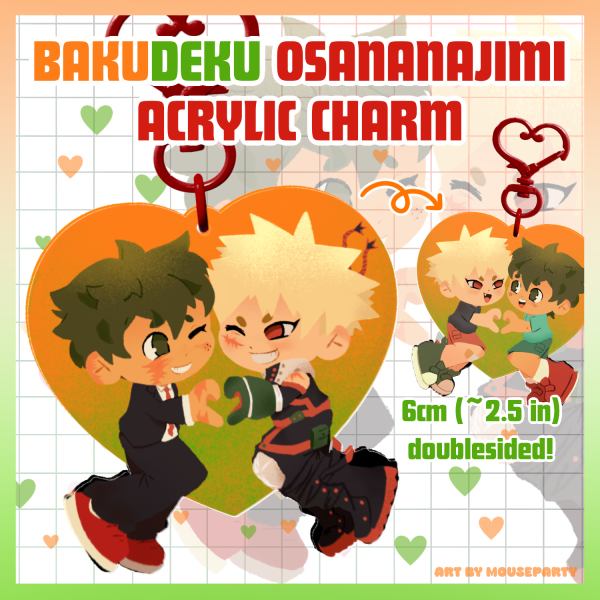 MHA | Bakudeku Double-Sided Charm