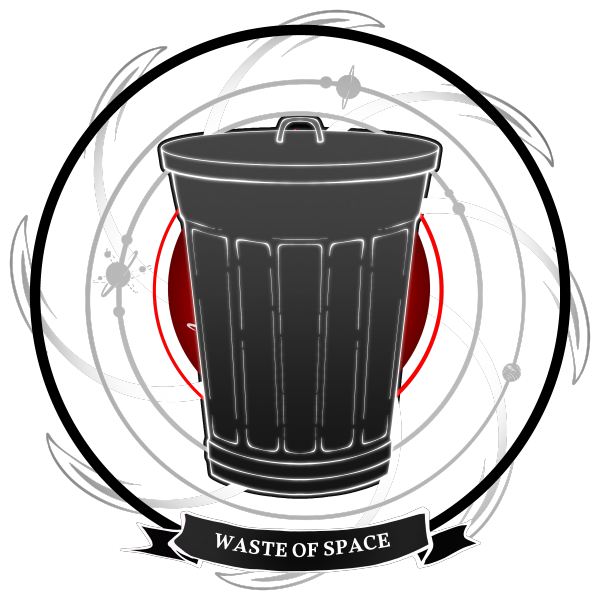 Waste of Space Acrylic Keychain