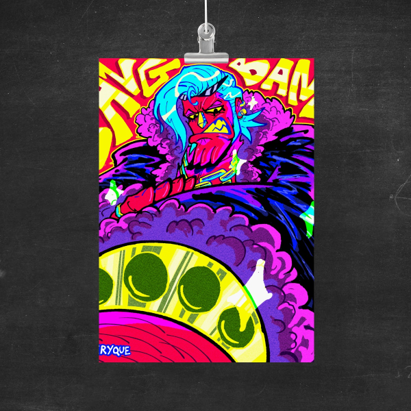 Franky - Bang Bang - One Piece Print A5
